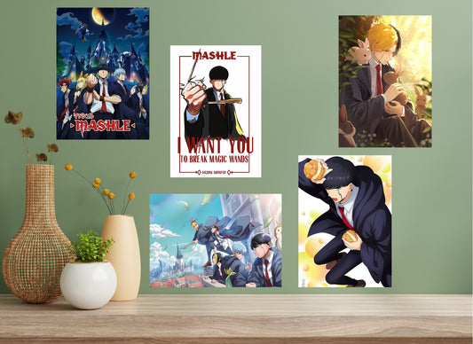 Mashle Magic & Muscles-Posters A5 20s