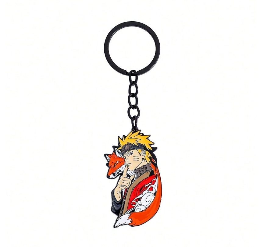 Naruto-Metal Keyrings