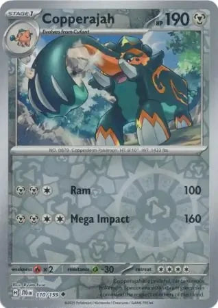 Copperajah Reverse Holofoil SV09: Journey Together Uncommon 110/159