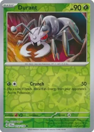Durant Reverse Holofoil SV09: Journey Together Common 014/159