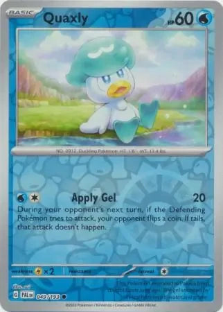 Quaxly - 049/193 Reverse Holofoil SV02: Paldea Evolved Common 049/193