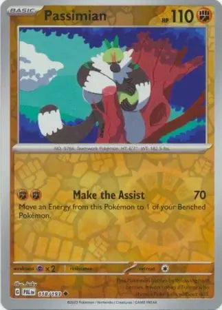 Passimian Reverse Holofoil SV02: Paldea Evolved Uncommon 118/193
