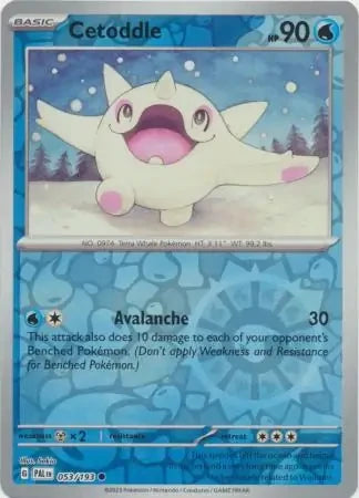 Cetoddle - 053/193 Reverse Holofoil SV02: Paldea Evolved Common 053/193