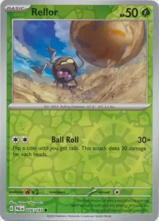 Rellor - 026/193 Reverse Holofoil SV02: Paldea Evolved Common 026/193