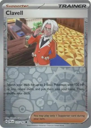Clavell Reverse Holofoil SV02: Paldea Evolved Common 177/193