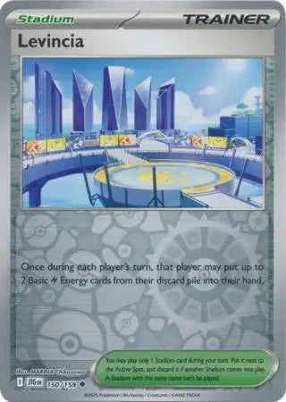 Levincia Reverse Holofoil SV09: Journey Together Uncommon 150/159