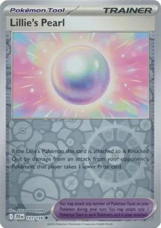 Lillie's Pearl Reverse Holofoil SV09: Journey Together Uncommon 151/159