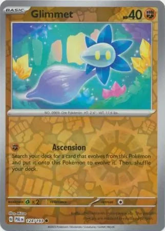 Glimmet - 124/193 Reverse Holofoil SV02: Paldea Evolved Common 124/193
