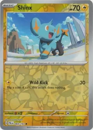 Shinx - 069/193 Reverse Holofoil SV02: Paldea Evolved Common 069/193