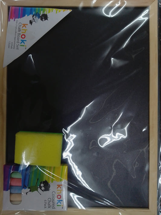 Black Board With Chalk
