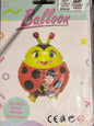 Foil Balloon-Ladybug 18"