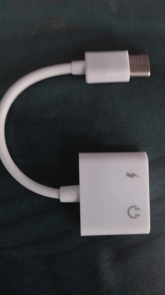Auxillary Adapter+Type C-Iphone