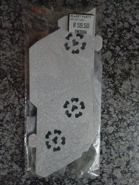 Gift Box - Triangle Silver 10s 7cm x 8cm