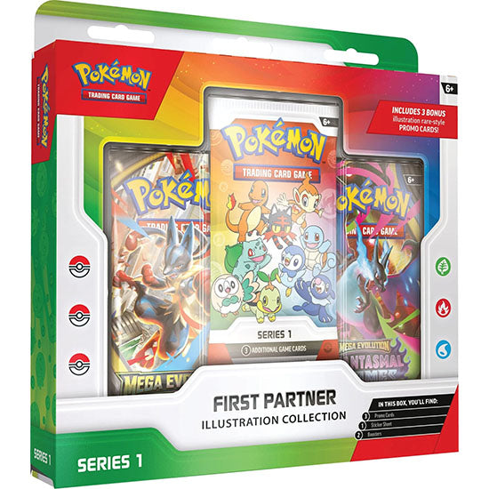 Pokémon-TCG First Partner Booster Collection #1 2026
