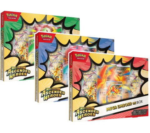 Pokémon - TCG Mega Evolution–Ascended Heroes ex Box *PRE-ORDER*