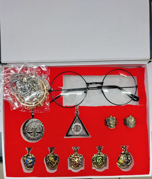 Harry Potter - Chain & Glasses Set