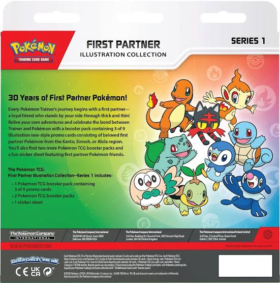 Pokémon-TCG First Partner Booster Collection #1 2026