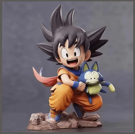 Dragonballz-Figurine (Goku Child w/Puar) 10cm