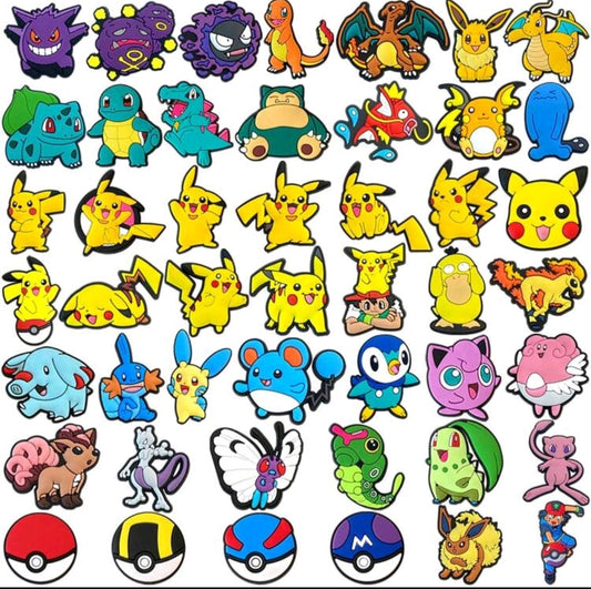 Pokemon-Crocs Pins