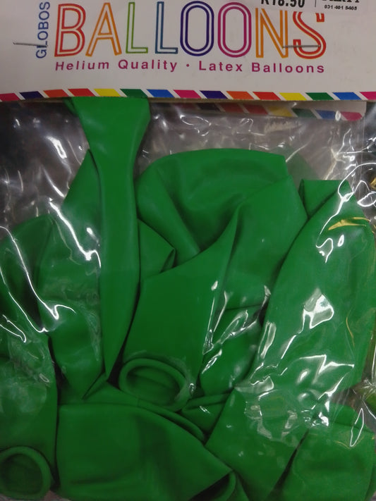 Balloon-Leaf Green Std 10's