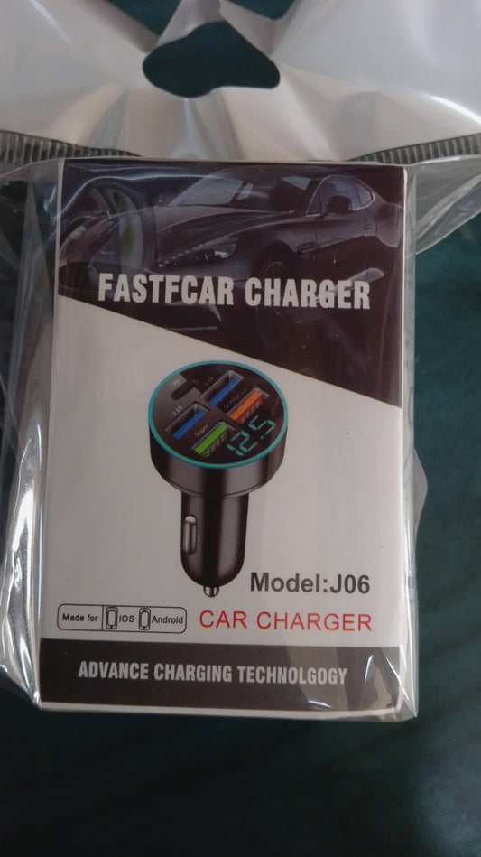 Charger Adapter-Car Superfast 4 port