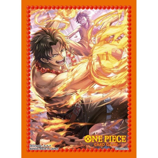 One Piece-TCG Official Sleeves - Portgas.D.Ace [STANDARD]