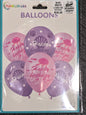 Balloon-Mermaid Bouqet 6pc
