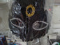 Mask-Theatrical Black with Glitter+Feather