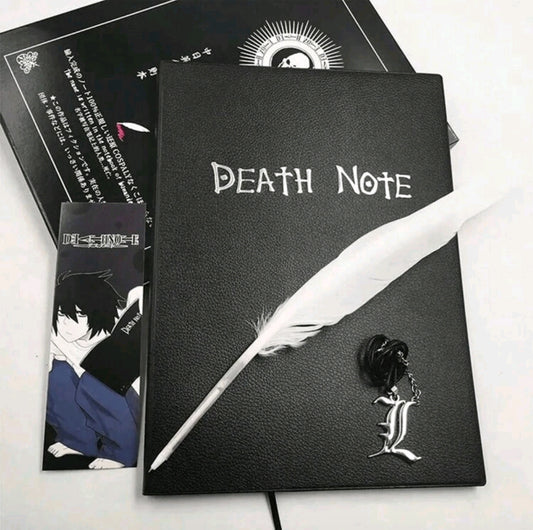 Death Note-Notebook with Quill/Pen