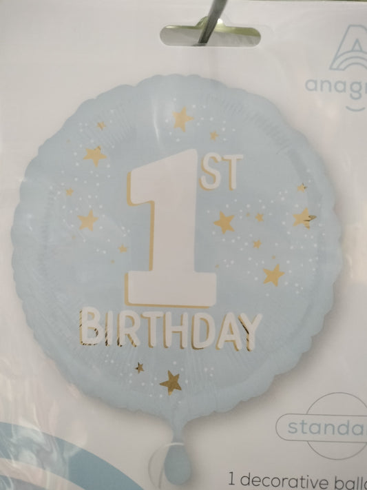 Foil Balloon-Little Mr One-Derful 18"