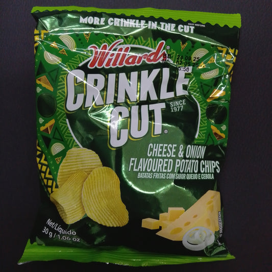 Willards-Crinkle Cut Cheese & Onion