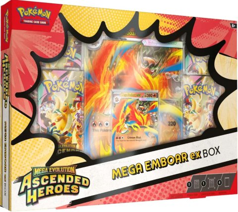 Pokémon - TCG Mega Evolution–Ascended Heroes ex Box *PRE-ORDER*