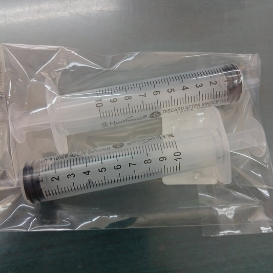 Syringes 10ml 2's