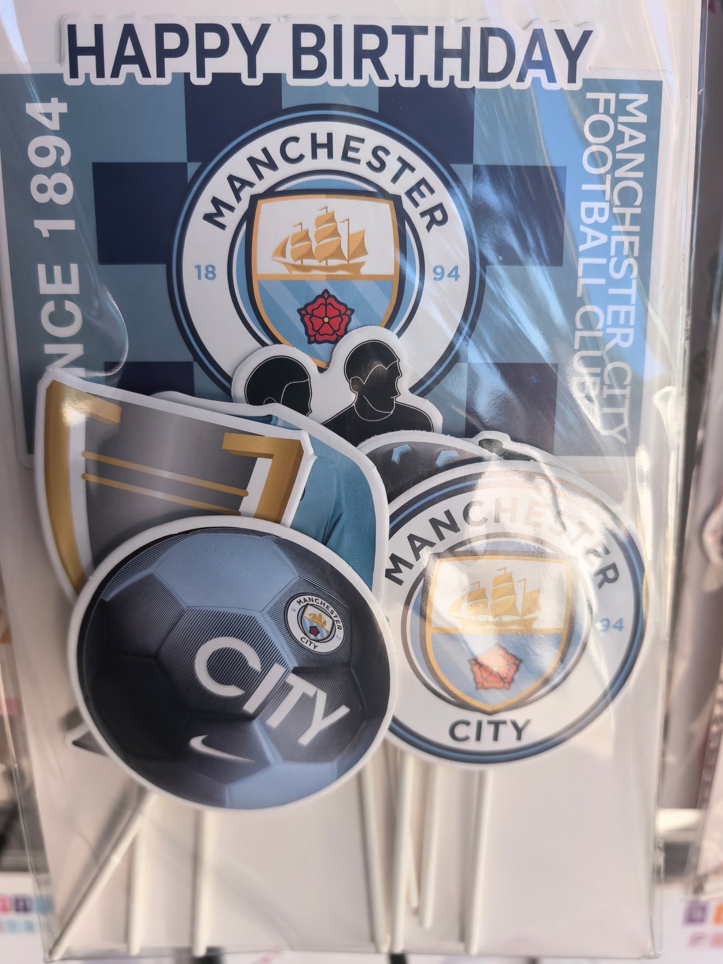 Cake Topper- Manchester City 5pce