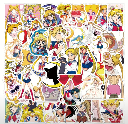 Sailor Moon-Stickers 55pce
