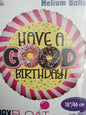Foil Balloon-H/Bday Doughnuts 18"