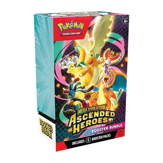 Pokémon - TCG Mega Evolution–Ascended Heroes Booster Bundle *PRE-ORDER*