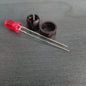 Led 5mm Red w/Holder