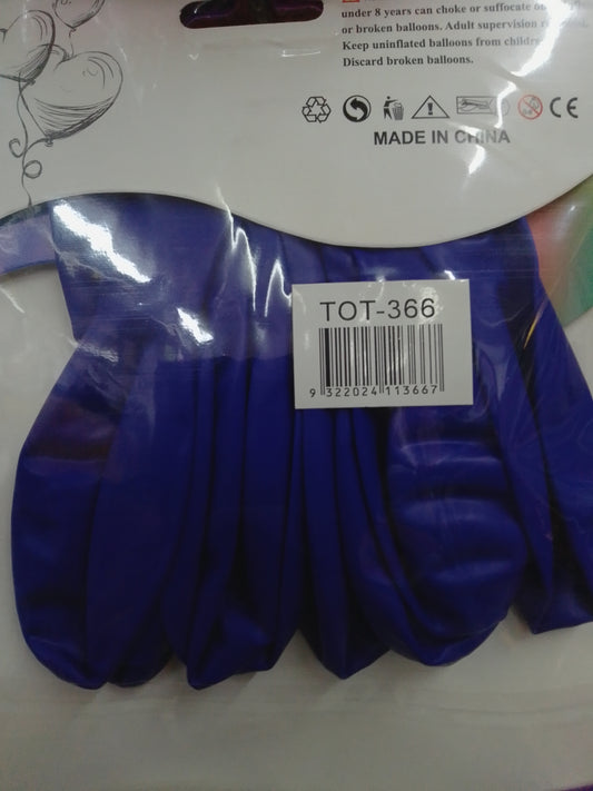 Balloon-Dark Blue Std 10's