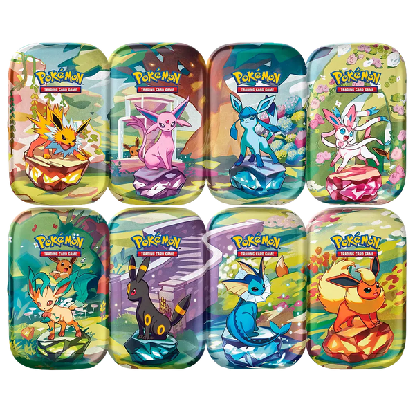 Pokémon:TCG Scarlet & Violet Prismatic Evolutions: Mini Tins (Reprint)