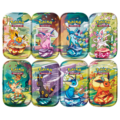 Pokémon:TCG Scarlet & Violet Prismatic Evolutions: Mini Tins (Reprint)