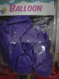 Balloon-Purple Std  10's