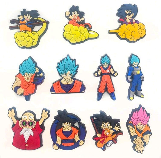 Dragonball Z-Crocs Pins