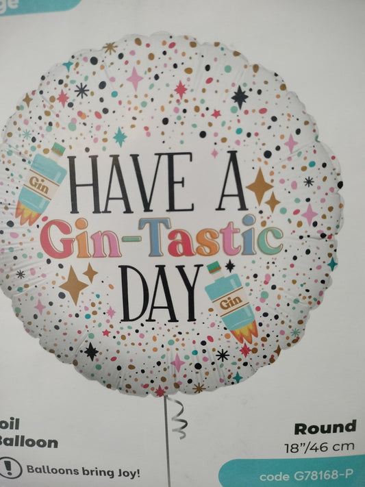 Foil Balloon-GinTastic Day 18"