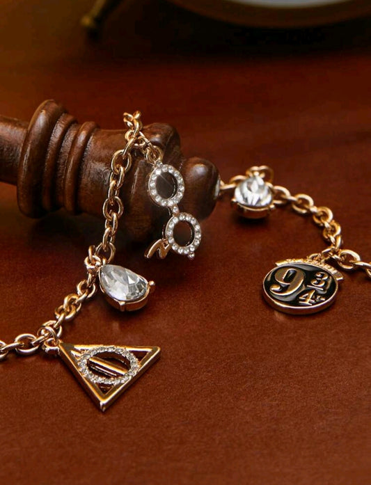 Harry Potter-Metal Gold Bracelet