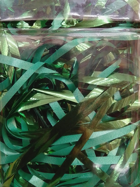 Ribbon-Green Mettalic 1.5m