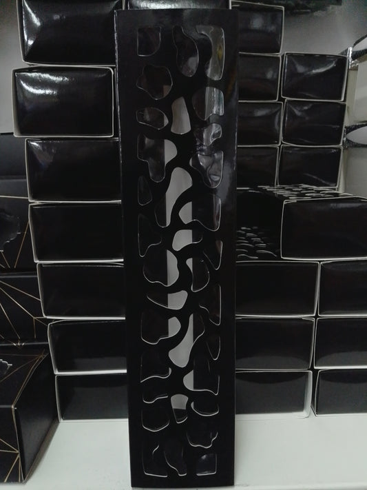 Gift Box-Macaron Drawer Black 25.8x6x4cm