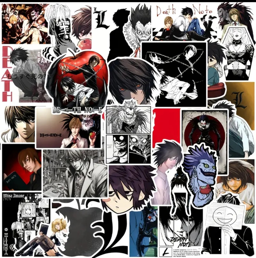 Death Note-Stickers 54pce