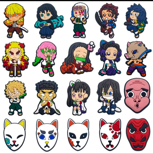 Demon Slayer-Crocs Pins
