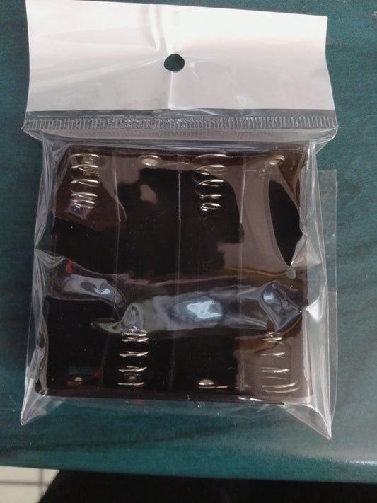 Battery Holder AAx4 Black